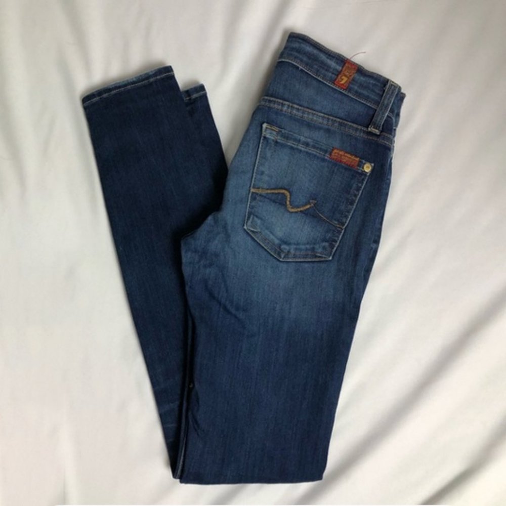 7 For All Mankind, Gwenevere collection, high waist Ankle Jeans, size 24